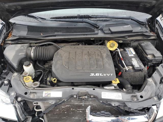 2C4RDGCG6GR161479 - 2016 DODGE GRAND CARA SXT CHARCOAL photo 12