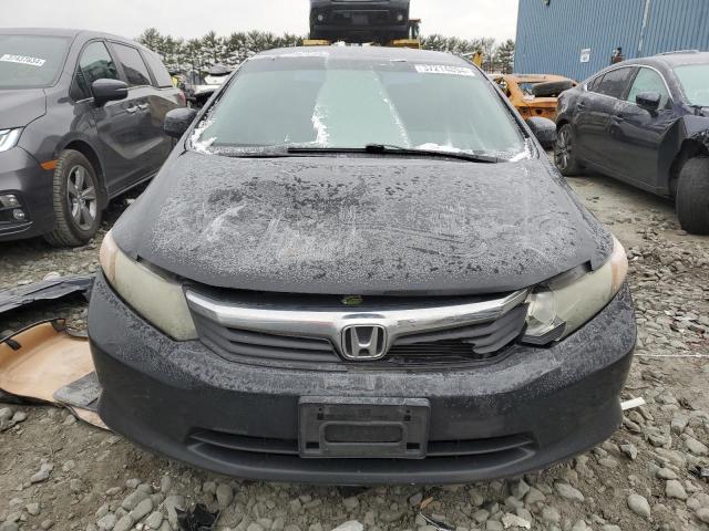 19XFB2F53CE371751 - 2012 HONDA CIVIC LX BLACK photo 5