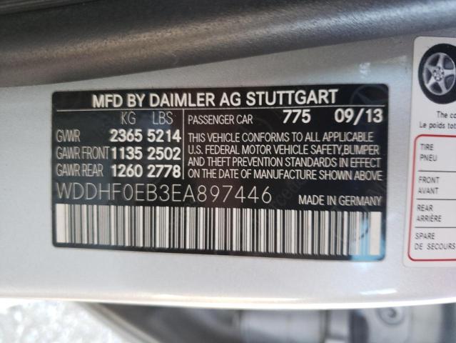 WDDHF0EB3EA897446 - 2014 MERCEDES-BENZ E 250 BLUETEC SILVER photo 12