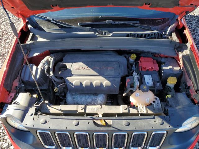 ZACCJABB9JPJ50146 - 2018 JEEP RENEGADE LATITUDE RED photo 11