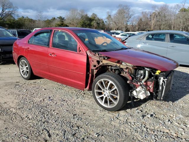 3FAHP07Z99R198096 - 2009 FORD FUSION SE RED photo 4