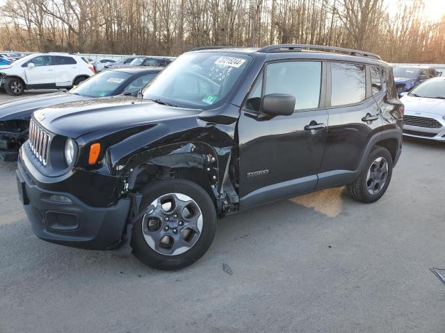 ZACCJBAB0JPH50001 - 2018 JEEP RENEGADE SPORT BLACK photo 1