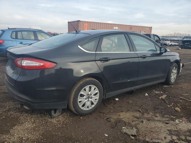 1FA6P0G73E5368262 - 2014 FORD FUSION S BLACK photo 3