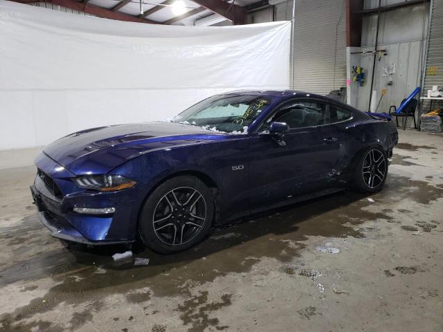 1FA6P8CF5J5145811 - 2018 FORD MUSTANG GT BLUE photo 1