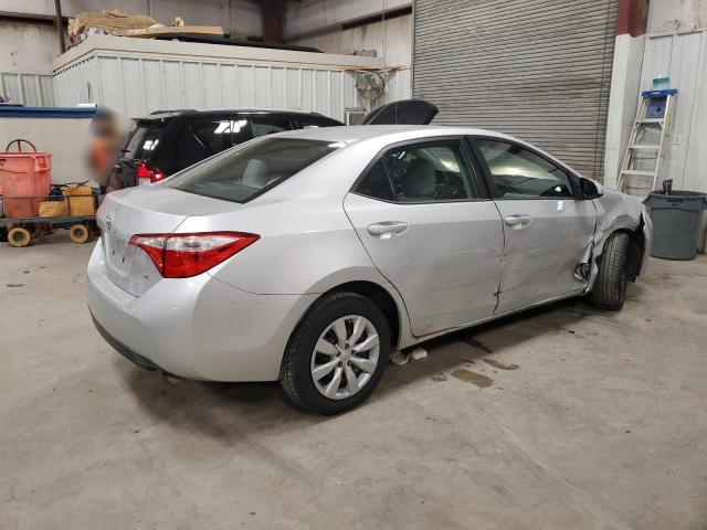 5YFBURHE4FP270140 - 2015 TOYOTA COROLLA L SILVER photo 3