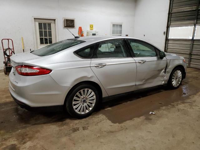 3FA6P0UU7GR353578 - 2016 FORD FUSION S HYBRID SILVER photo 3