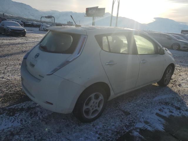 JN1AZ0CP6CT022755 - 2012 NISSAN LEAF SV WHITE photo 3