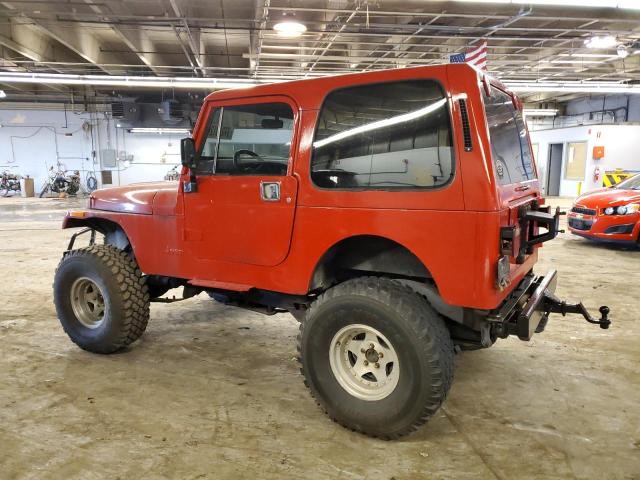 2J4FY59T9KJ171070 - 1989 JEEP WRANGLER / LAREDO RED photo 2