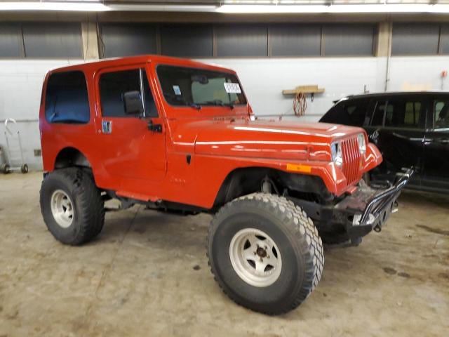 2J4FY59T9KJ171070 - 1989 JEEP WRANGLER / LAREDO RED photo 4