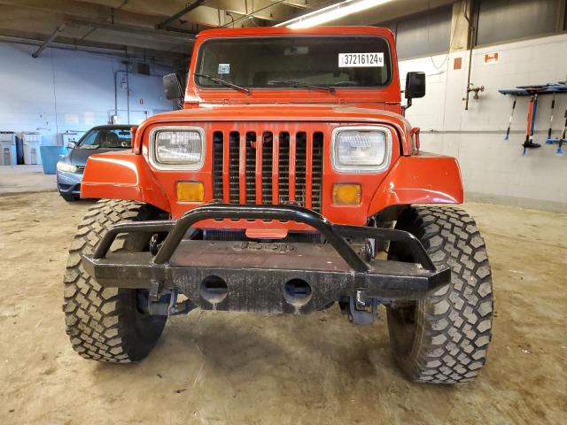 2J4FY59T9KJ171070 - 1989 JEEP WRANGLER / LAREDO RED photo 5