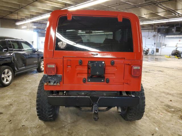 2J4FY59T9KJ171070 - 1989 JEEP WRANGLER / LAREDO RED photo 6