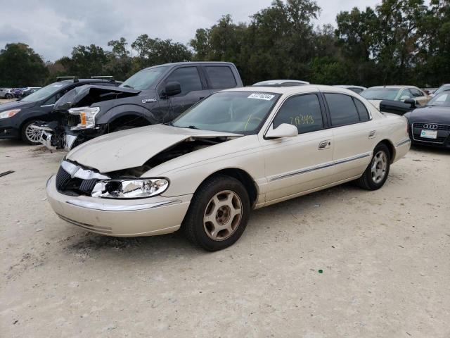 1LNHM97V72Y629624 - 2002 LINCOLN CONTINENTA CREAM photo 1