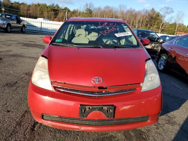 JTDKB20U377561361 - 2007 TOYOTA PRIUS RED photo 5