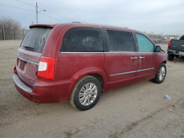 2C4RC1GG4CR362253 - 2012 CHRYSLER TOWN & COU LIMITED RED photo 3