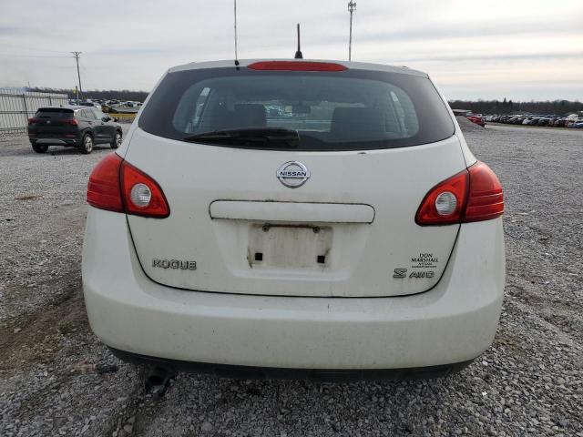 JN8AS58VX9W436526 - 2009 NISSAN ROGUE S WHITE photo 6