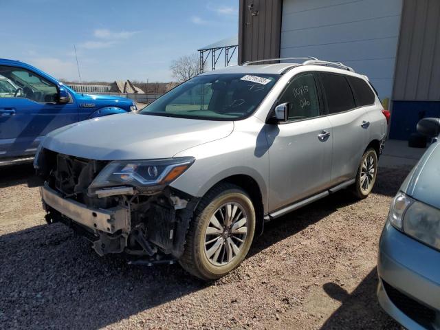 5N1DR2MM5JC637865 - 2018 NISSAN PATHFINDER S SILVER photo 1