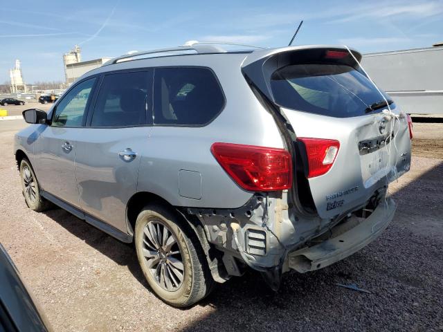 5N1DR2MM5JC637865 - 2018 NISSAN PATHFINDER S SILVER photo 2