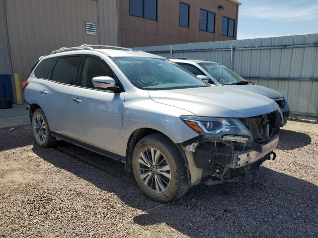 5N1DR2MM5JC637865 - 2018 NISSAN PATHFINDER S SILVER photo 4