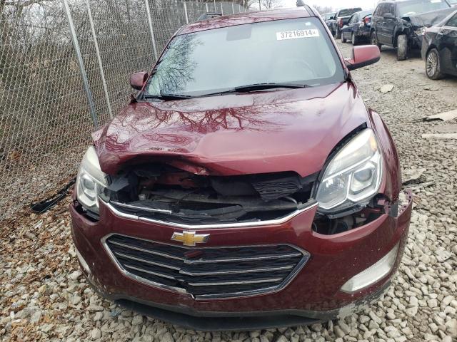 2GNFLFEK7G6142238 - 2016 CHEVROLET EQUINOX LT BURGUNDY photo 5