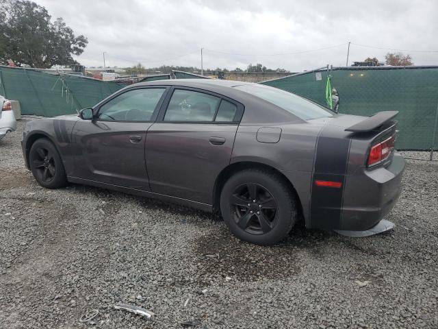 2C3CDXBG3EH147022 - 2014 DODGE CHARGER SE GRAY photo 2