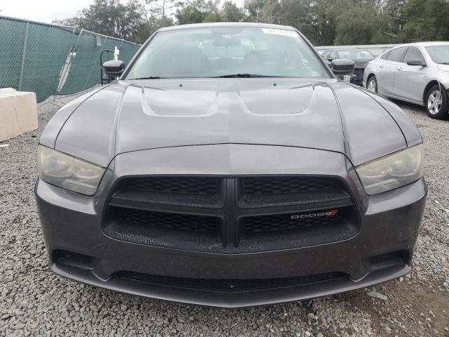 2C3CDXBG3EH147022 - 2014 DODGE CHARGER SE GRAY photo 5