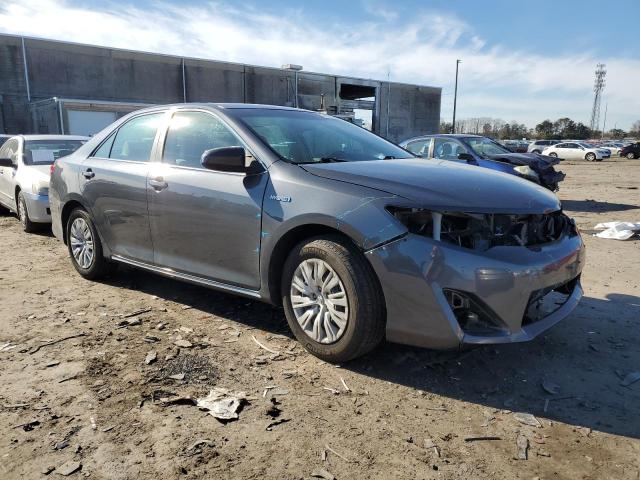 4T1BD1FK5CU058397 - 2012 TOYOTA CAMRY HYBRID GRAY photo 4