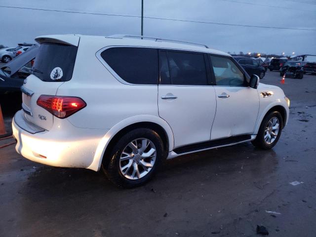 JN8AZ2NE5D9041899 - 2013 INFINITI QX56 WHITE photo 3