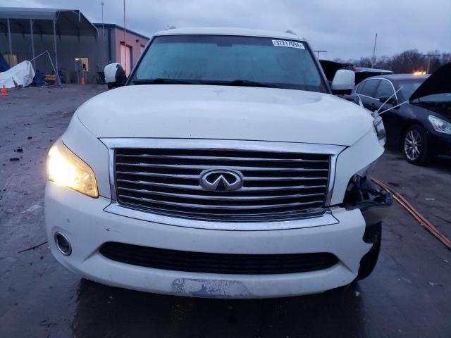 JN8AZ2NE5D9041899 - 2013 INFINITI QX56 WHITE photo 5