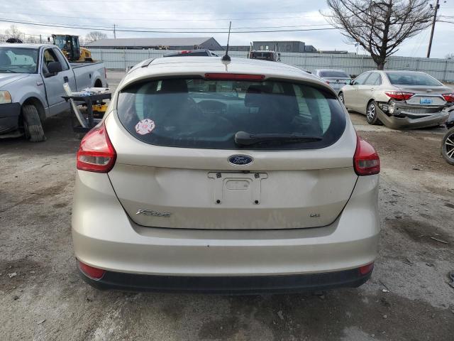 1FADP3K24HL295147 - 2017 FORD FOCUS SE TAN photo 6