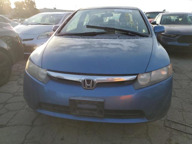 JHMFA16867S005940 - 2007 HONDA CIVIC EX BLUE photo 5