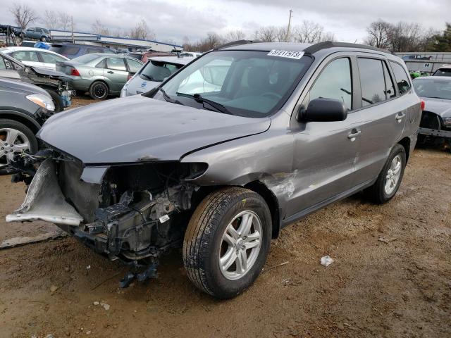 5NMSG3AB6AH382204 - 2010 HYUNDAI SANTA FE GLS GRAY photo 1