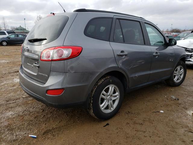 5NMSG3AB6AH382204 - 2010 HYUNDAI SANTA FE GLS GRAY photo 3