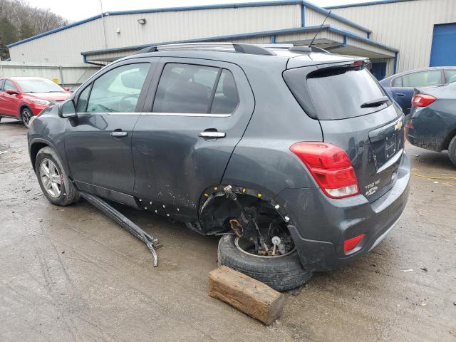 KL7CJPSB6JB666428 - 2018 CHEVROLET TRAX 1LT GRAY photo 2