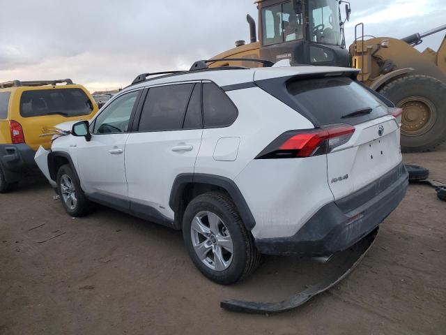 4T3RWRFVXLU006790 - 2020 TOYOTA RAV4 XLE WHITE photo 2