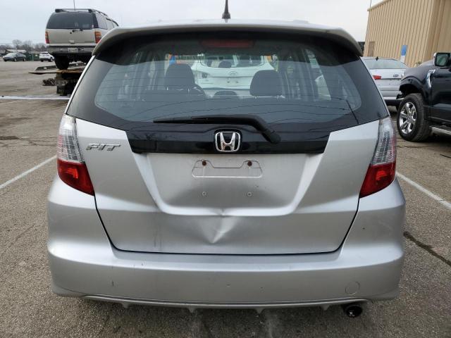 JHMGE8G57BS000812 - 2011 HONDA FIT SPORT SILVER photo 6