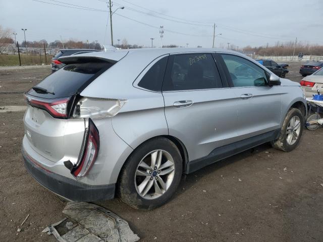 2FMPK3J99GBB43489 - 2016 FORD EDGE SEL SILVER photo 3