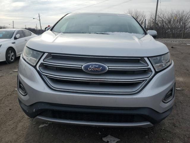 2FMPK3J99GBB43489 - 2016 FORD EDGE SEL SILVER photo 5