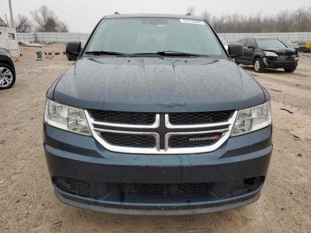 3C4PDCAB4DT690655 - 2013 DODGE JOURNEY SE BLUE photo 5