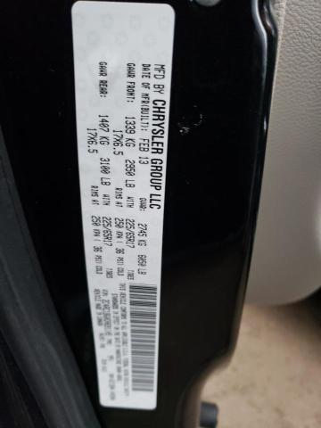 2C4RC1BG0DR691105 - 2013 CHRYSLER TOWN & COU TOURING 黑色 照片 13