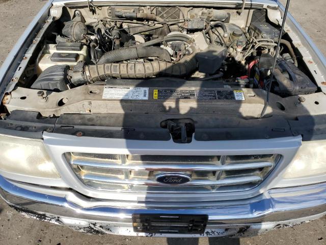 1FTYR10U71TA77286 - 2001 FORD RANGER SILVER photo 11