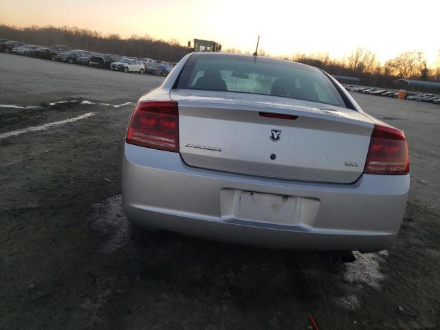 2B3KA33G38H308787 - 2008 DODGE CHARGER SXT SILVER photo 6