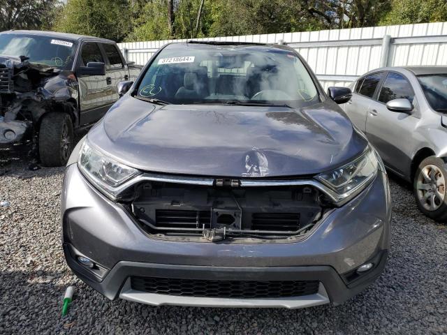 5J6RW1H81HL006111 - 2017 HONDA CR-V EXL GRAY photo 5