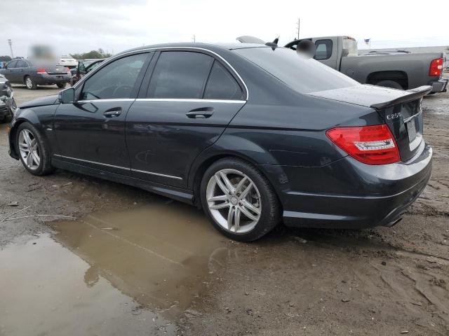 WDDGF4HB1CA674074 - 2012 MERCEDES-BENZ C 250 CHARCOAL photo 2