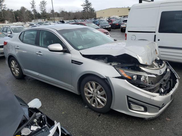 5XXGN4A75FG518504 - 2015 KIA OPTIMA EX SILVER photo 4