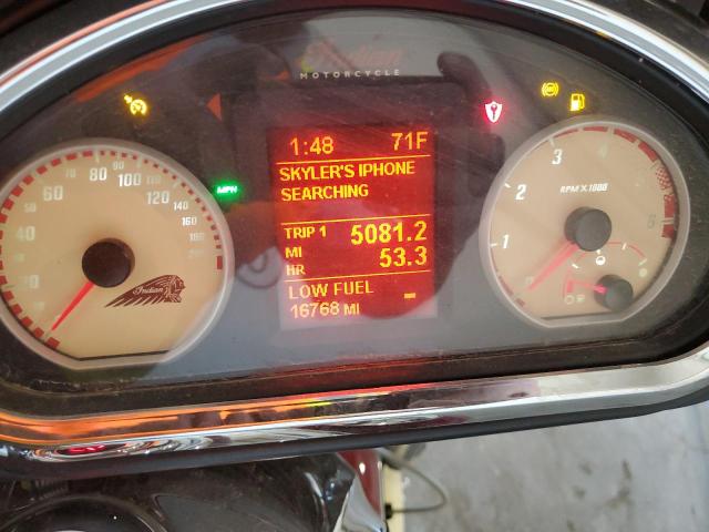 56KTCAAA7F3325215 - 2015 INDIAN MOTORCYCLE CO. CHIEFTAIN BURGUNDY photo 8
