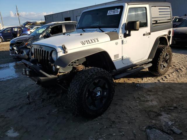 1C4AJWAG3FL512875 - 2015 JEEP WRANGLER SPORT WHITE photo 1