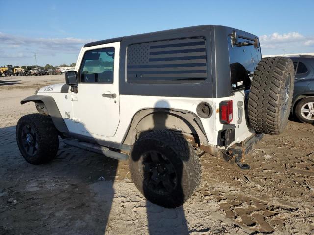 1C4AJWAG3FL512875 - 2015 JEEP WRANGLER SPORT WHITE photo 2