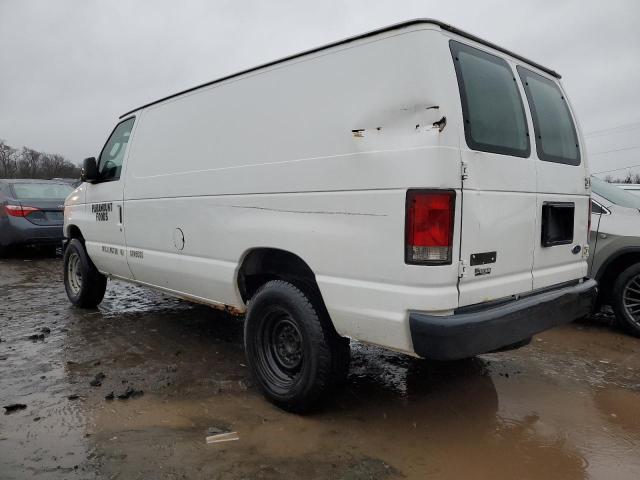 1FTNE24W58DB39093 - 2008 FORD ECONOLINE E250 VAN WHITE photo 2