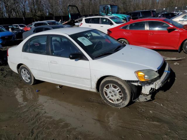 2HGES16692H586358 - 2002 HONDA CIVIC LX WHITE photo 4