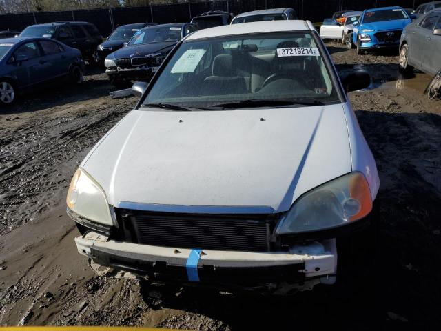 2HGES16692H586358 - 2002 HONDA CIVIC LX WHITE photo 5